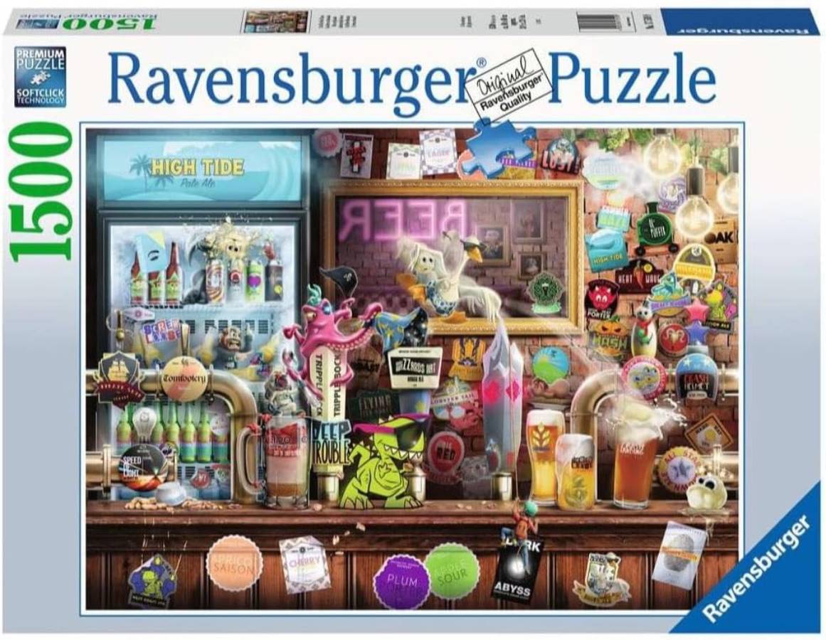 

Пазл Ravensburger Крафтовое пиво Bonanza RV17510, 1500 деталей, Крафтовое пиво Bonanza