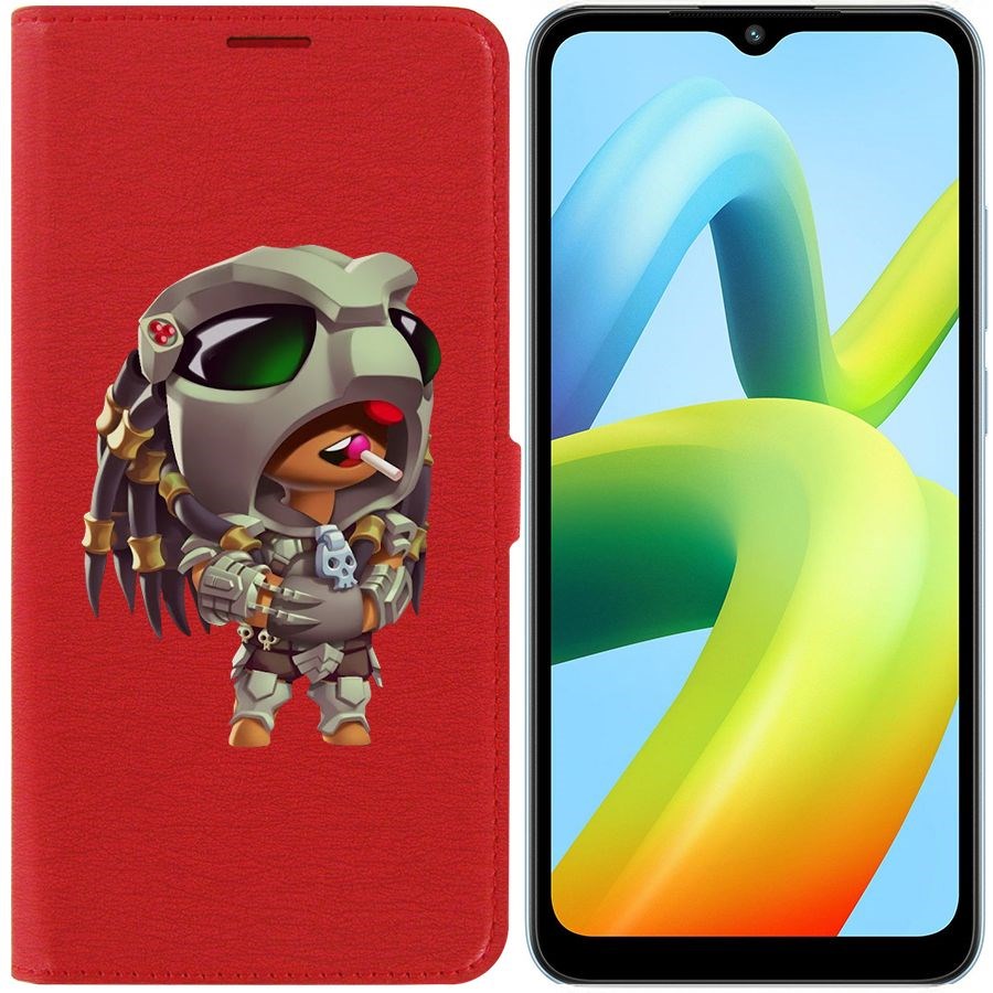 

Чехол-книжка Eco Book для Xiaomi Redmi A1+ Brawl Stars-Леон Хищник