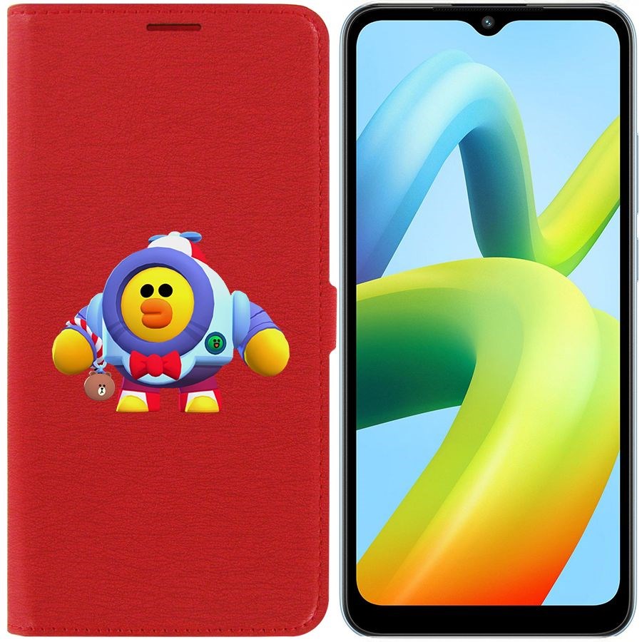 

Чехол-книжка Eco Book для Xiaomi Redmi A1+ Brawl Stars-Нани Салли