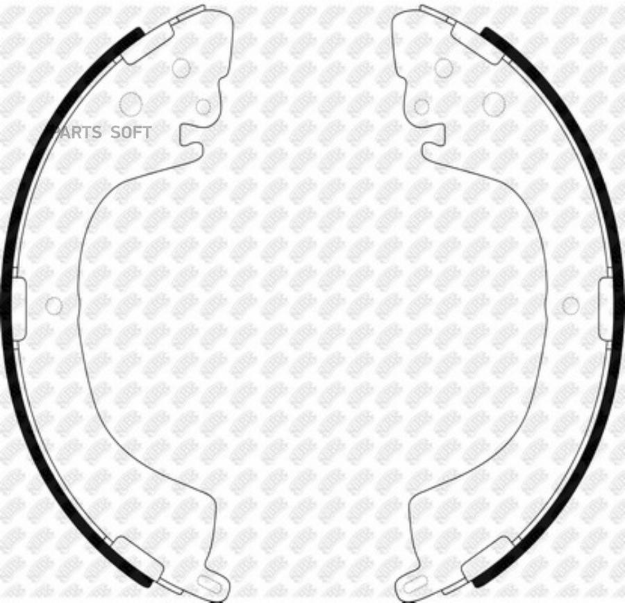 

Тормозные колодки NiBK FN6718