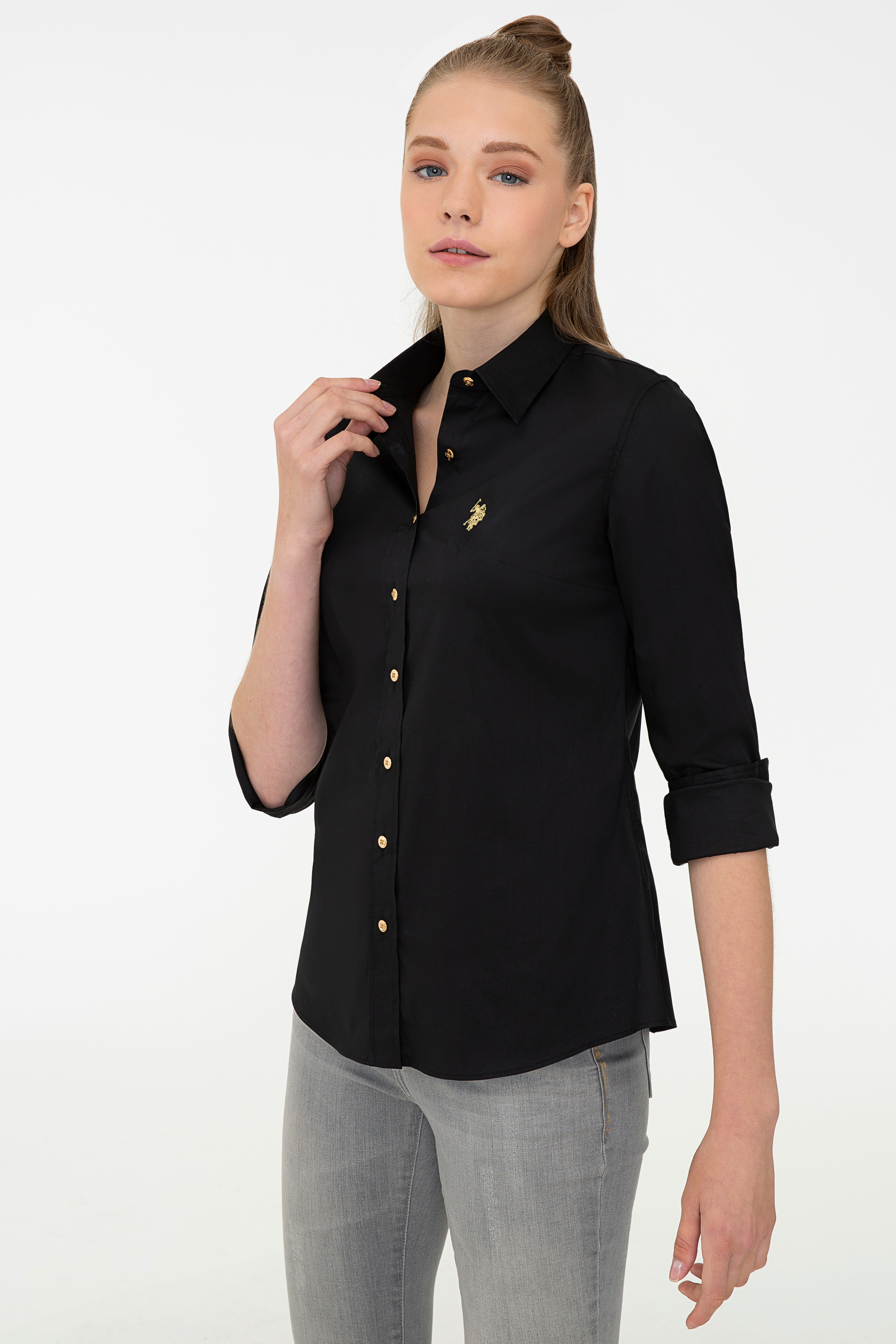 фото Рубашка женская u.s. polo assn. g082sz0040crisy021k черная 36