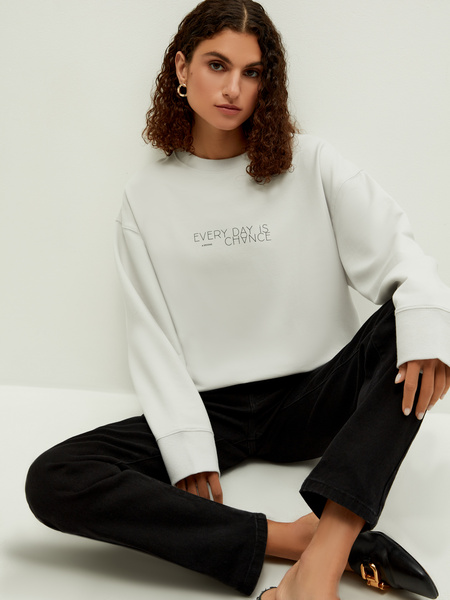 

Свитшот женский ZARINA 2369508408 серый XS, 2369508408