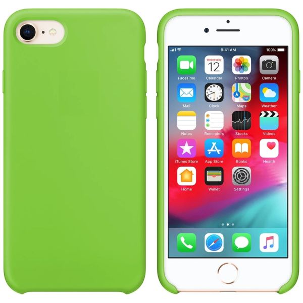 

Накладка силикон Silicone Case для iPhone SE 2020 Marine Салатовый, iPhone SE 2020