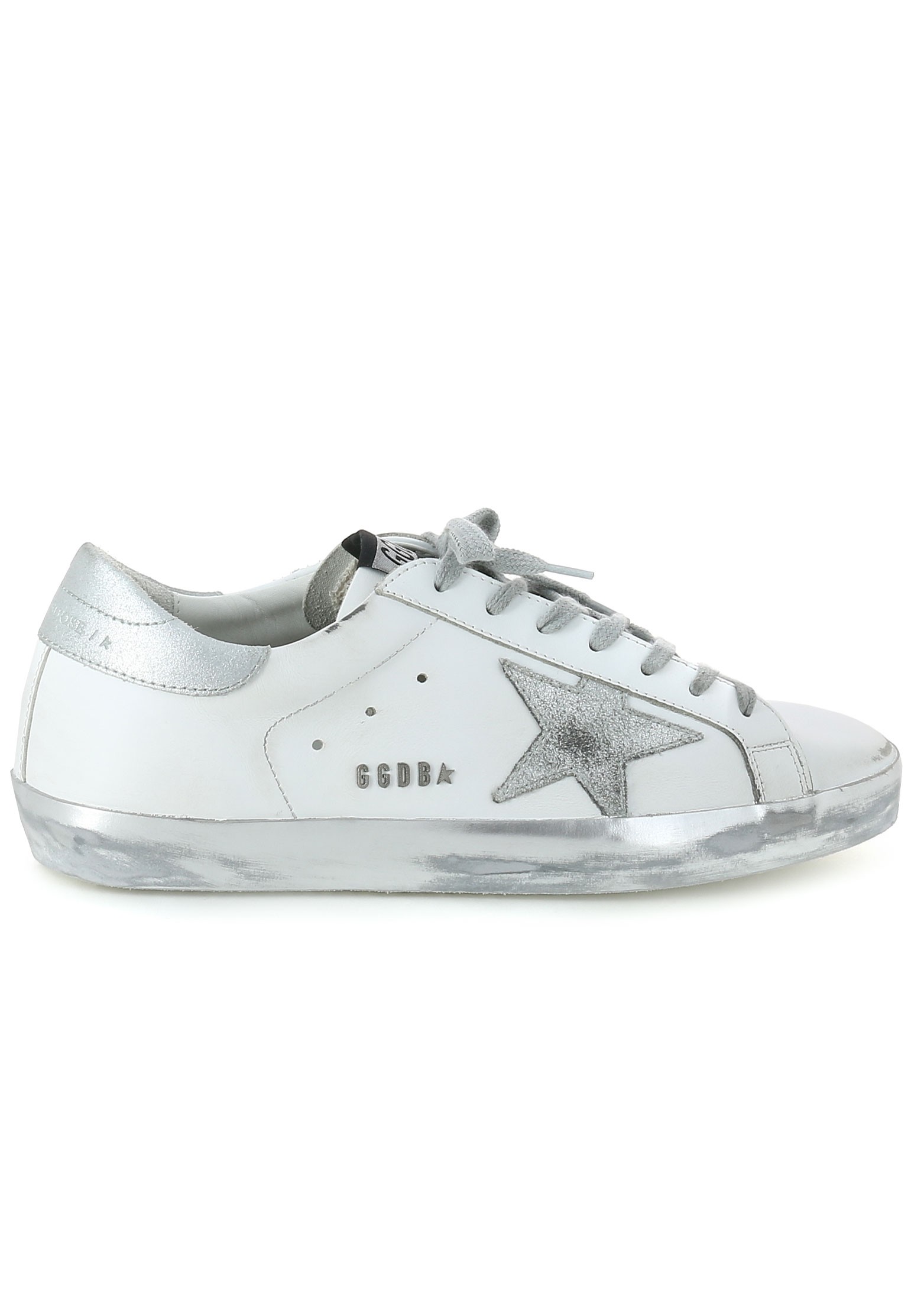 Кеды мужские Golden Goose 127782 белые 42 EU