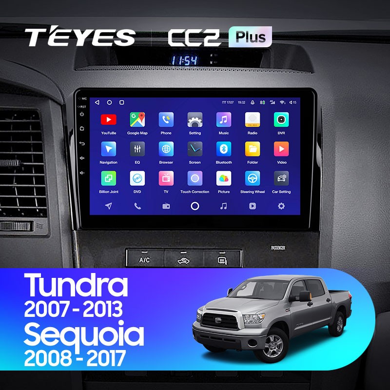 Штатная магнитола Teyes CC2 Plus 4/32 Toyota Tundra XK50 (2007-2013)