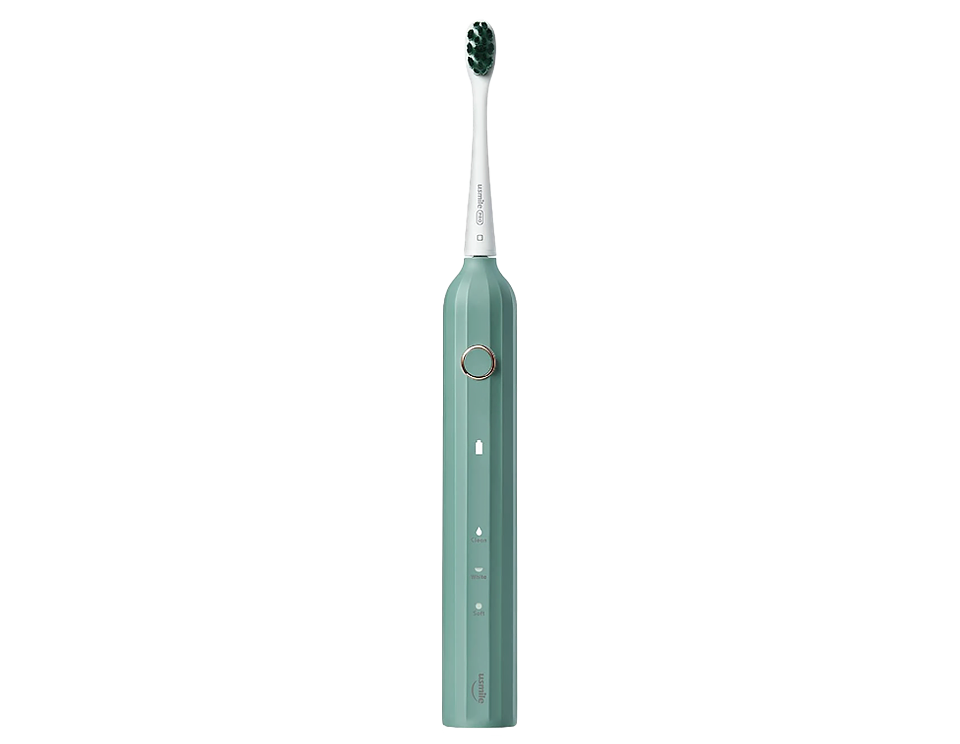 Электрическая зубная щетка Usmile Sonic YS1 зеленая детская зубная щётка ленпластполимер карлсон с подушечкой для чистки языка