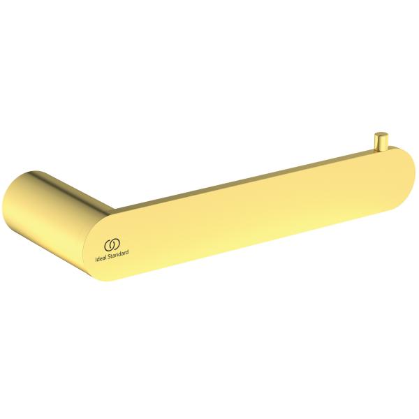фото Держатель для туалетной бумаги ideal standard conca без крышки, шлифованное золото t4497a2