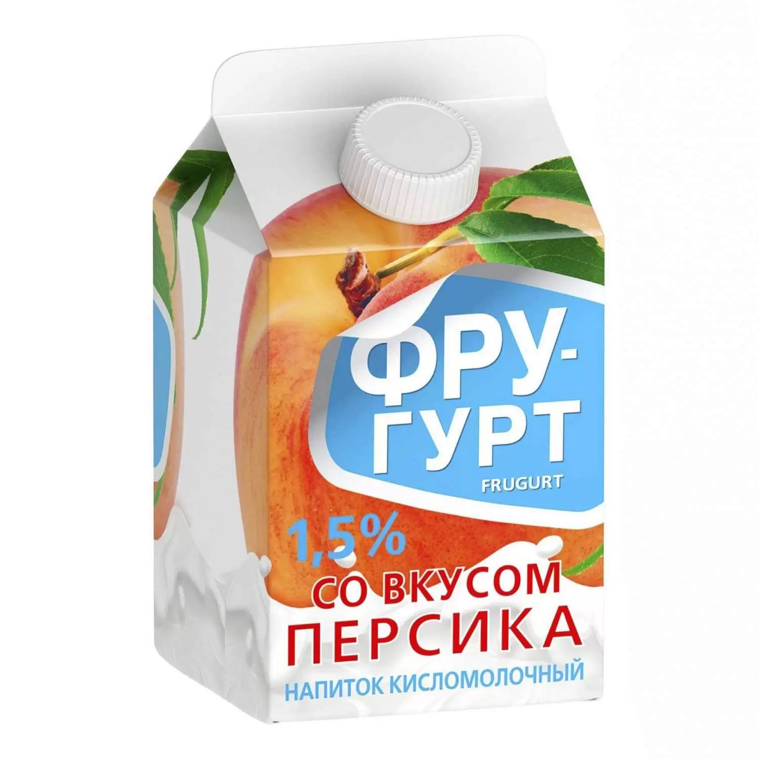 Йогурт питьевой О'кей персик 1,5% 450 мл
