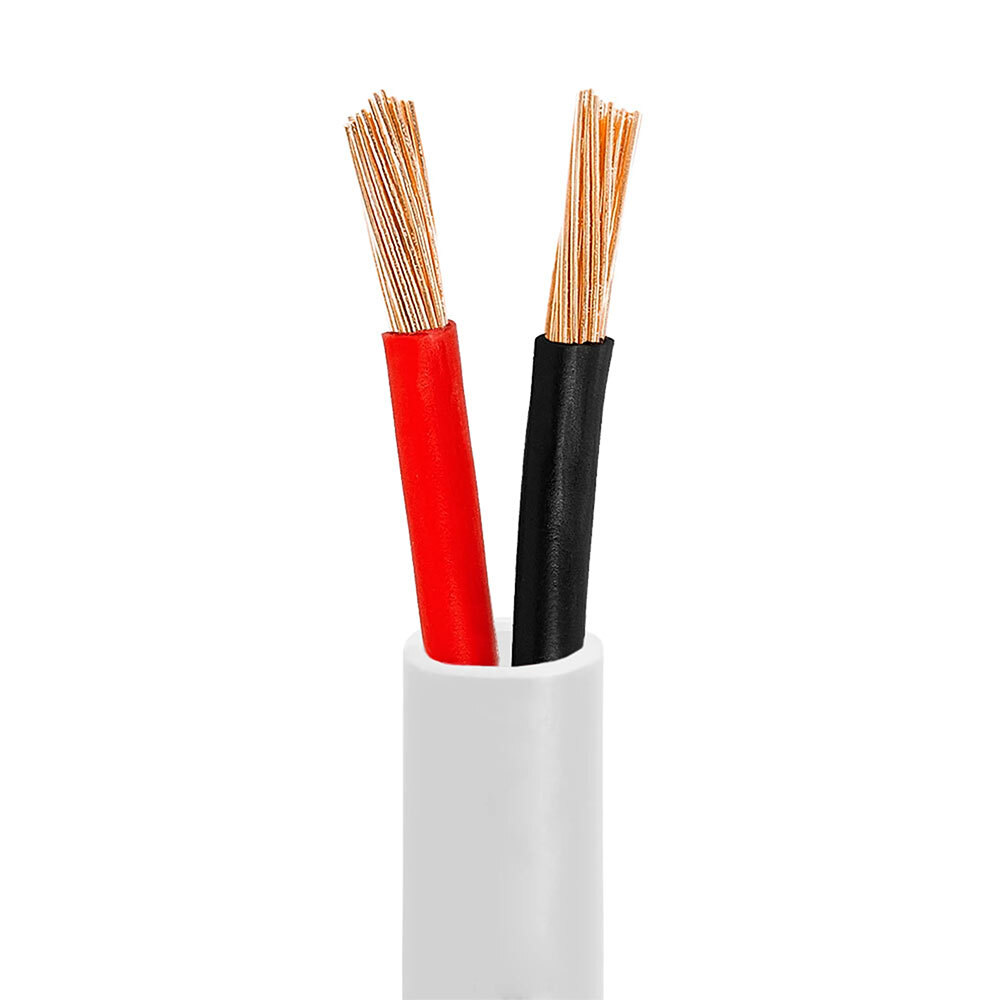 

Кабель акустический Konig OFC twisted 4.0mm2, 1 м, Белый
