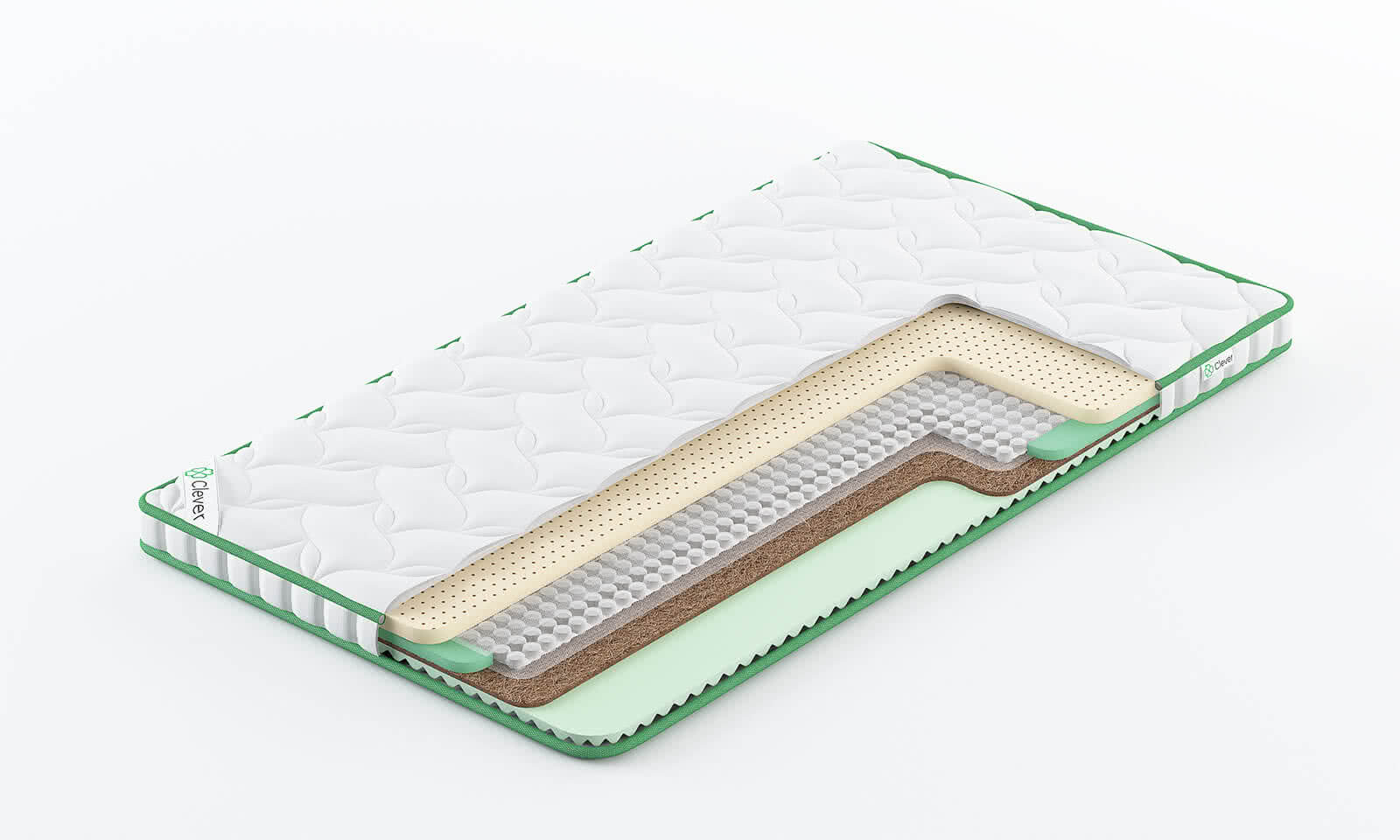 

Топпер Clever NanoFlex Hard 65x160, Белый, NanoFlex Hard