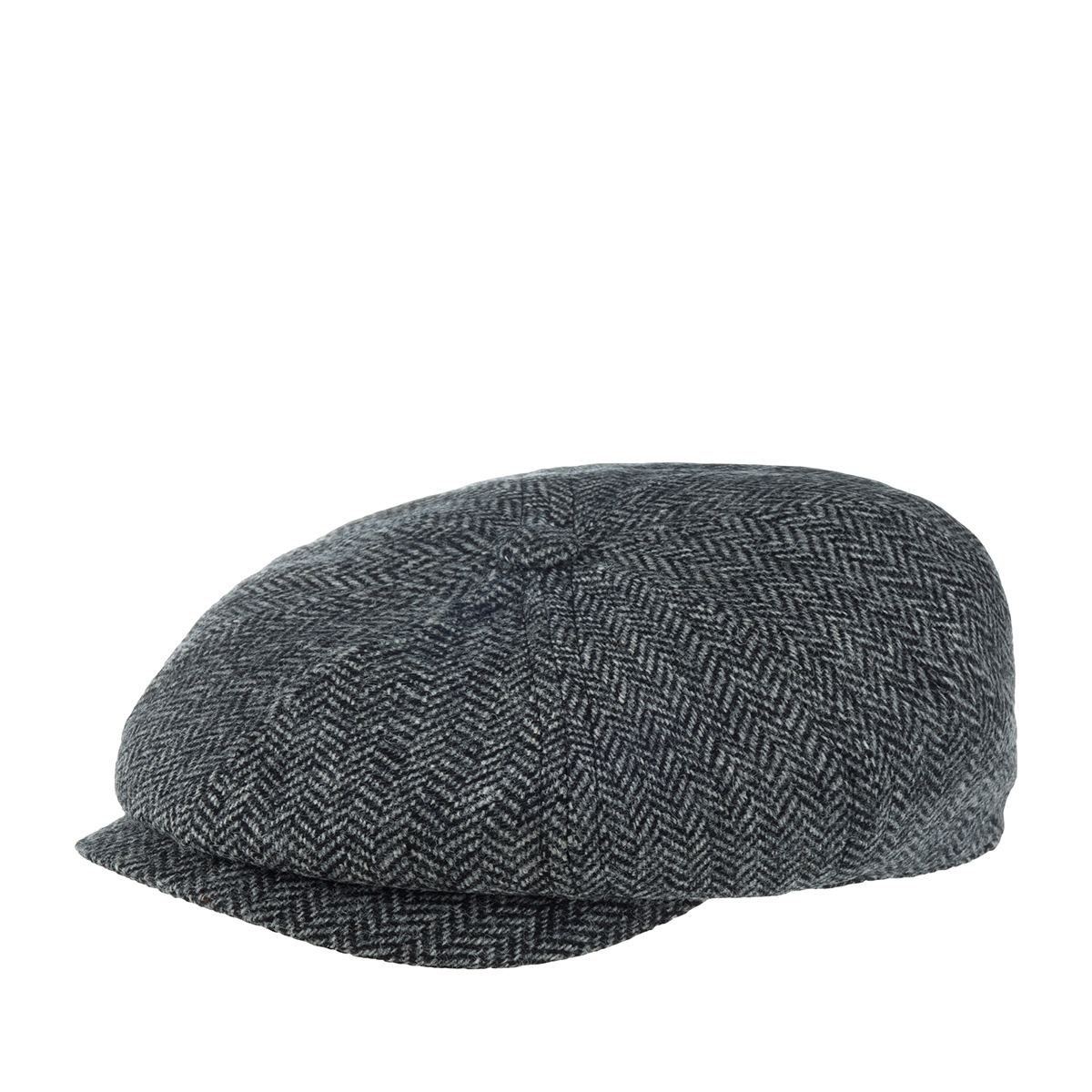 Кепка восьмиклинка унисекс Lierys 6880501 8-PANEL CAP WOOL серая, р.62