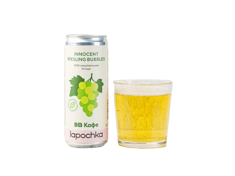 

Газированный напиток ВкусВилл Lapochka Рислинг 330 мл