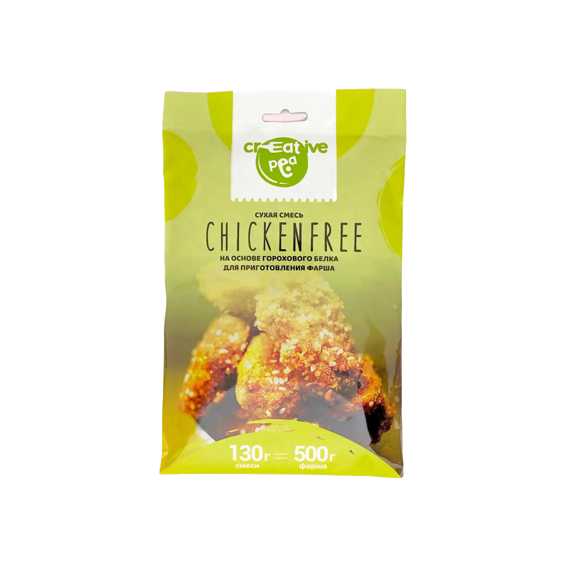 

Фарш на основе горохового белка Creative Pea Chickenfree 130 г