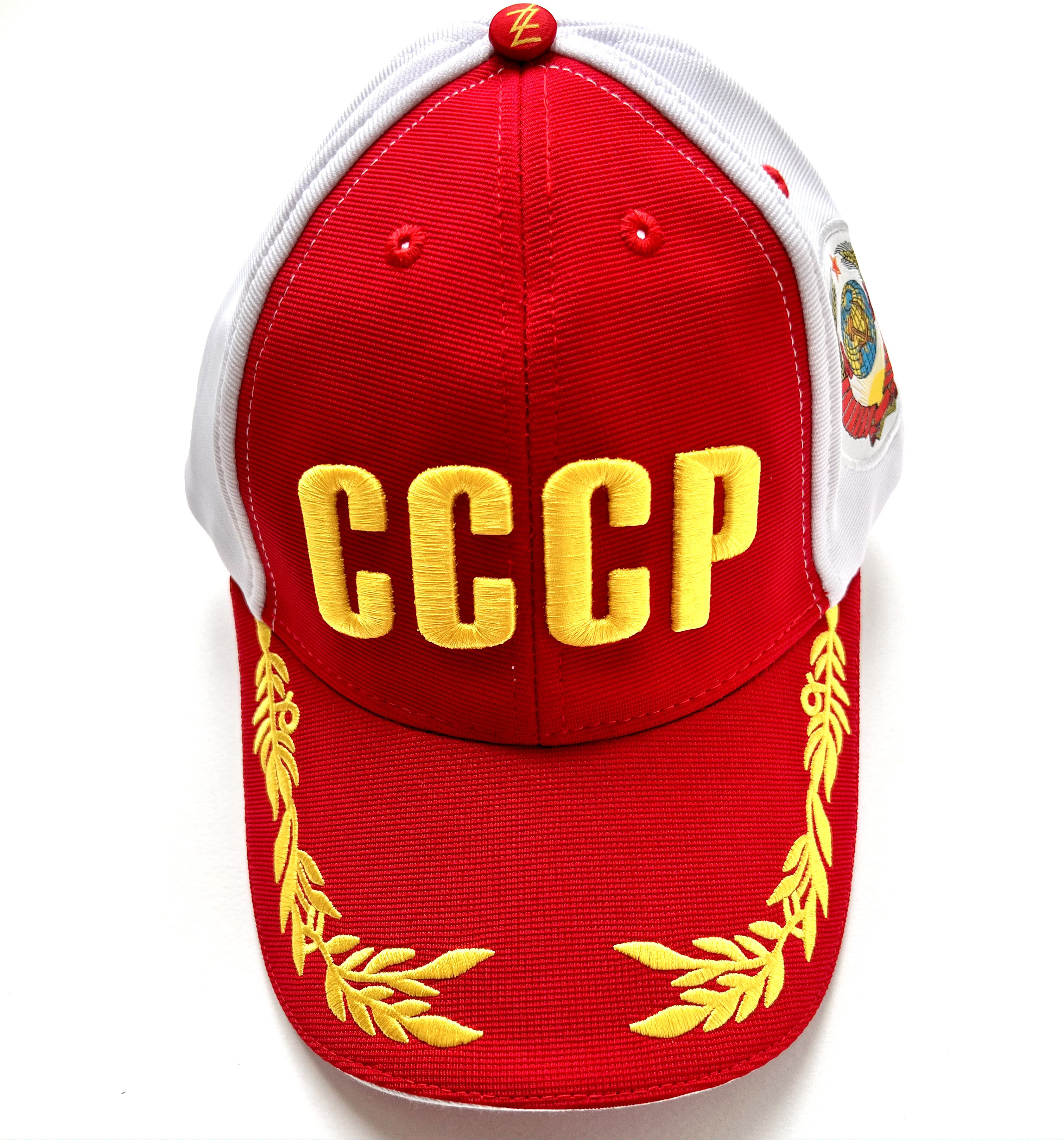 Бейсболка унисекс Лига Звезд СССР красно-белый