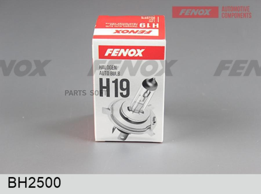 Лампа H19 12V 60/55W Pu43t-3 FENOX BH2500