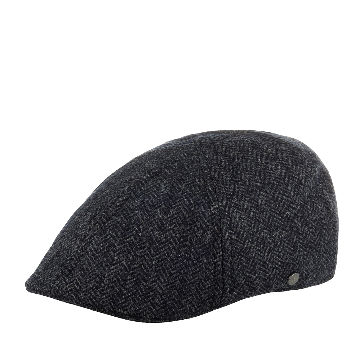 Кепка уточка унисекс Lierys 6610510 DUCK CAP WOOL темно-синяя, р.61