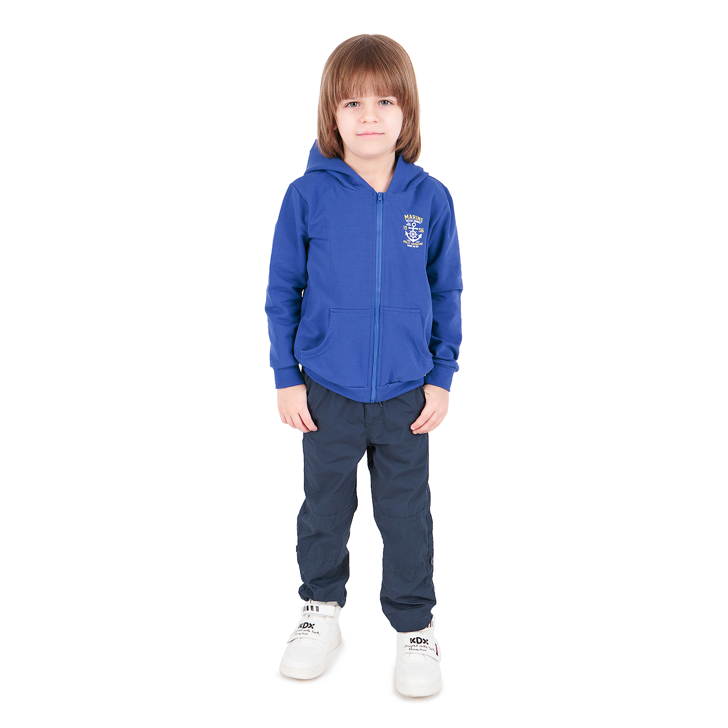 

Джемпер Leader Kids Морской фрегат синий р.116, GL001068480