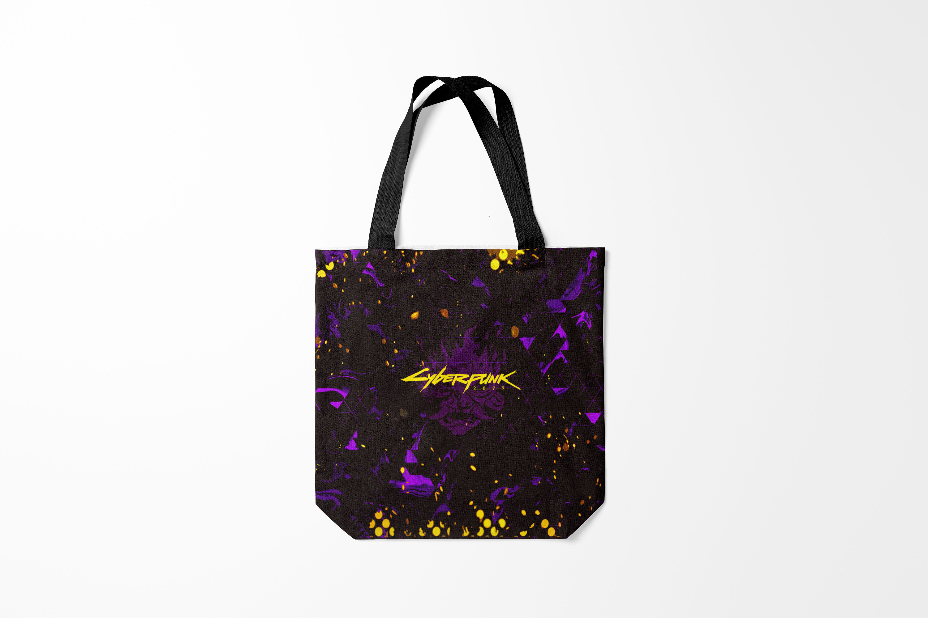 

Сумка шoппер унисекс Burnettie Cyberpunk 2077, черный, Cyberpunk 2077