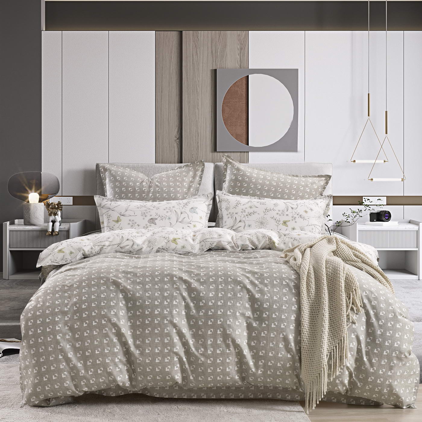 

Пауль (серый) КПБ сатин 1.6