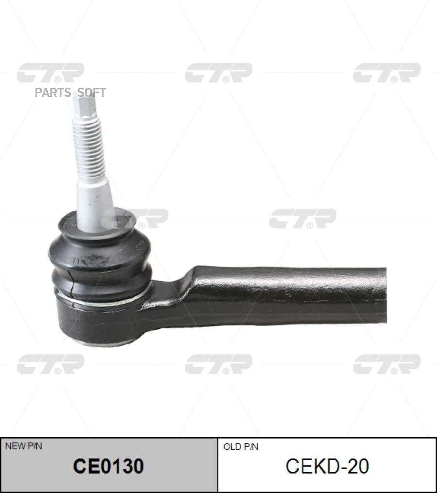 

CTR CEKD20 / CE0130 Наконечник рулевой тяги | прав/лев |