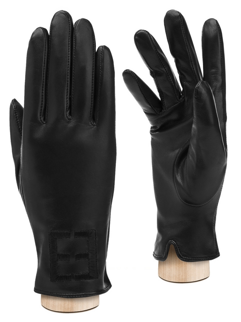 

Перчатки женские ELEGANZZA IS01051 черные, Черный, IS01051