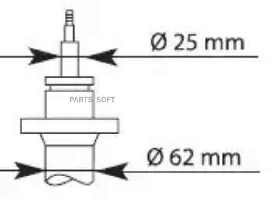 

Амортизатор подвески KYB 635806