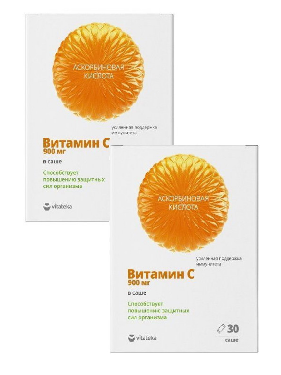 

Комплект витамин С 900 Vitateka шипучий порошок без аромата саше 5 гр 30 шт в уп х 2 уп, Комплект Витамин С 900 Vitateka шипучий порошок без аромата саше 5 гр. 30 шт./упак. х 2 шт.