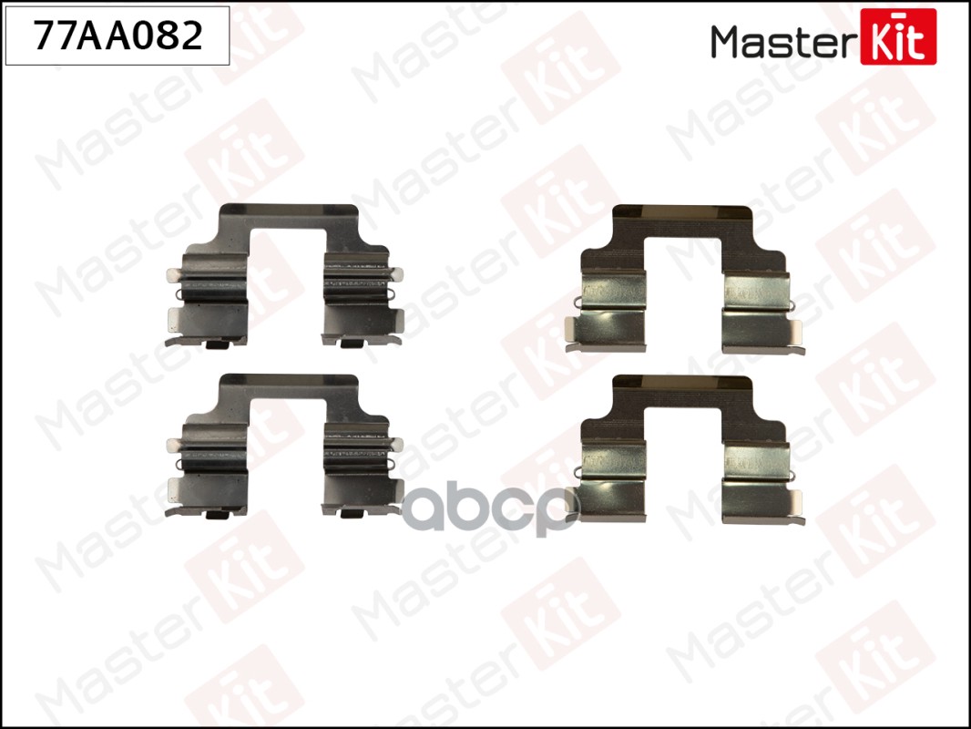 

Комплект Учтановочный Тормозных Колодок Land Rover Range Rover Iii 09- MasterKit арт. 77AA