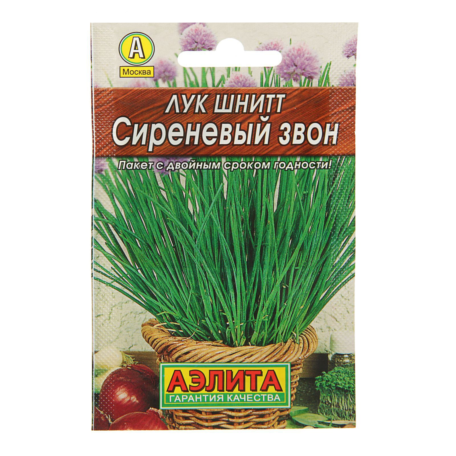

Семена лук-шнитт Аэлита Сиреневый звон 10004732 1 уп.