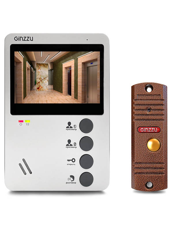 Видеодомофон Ginzzu DP-0401
