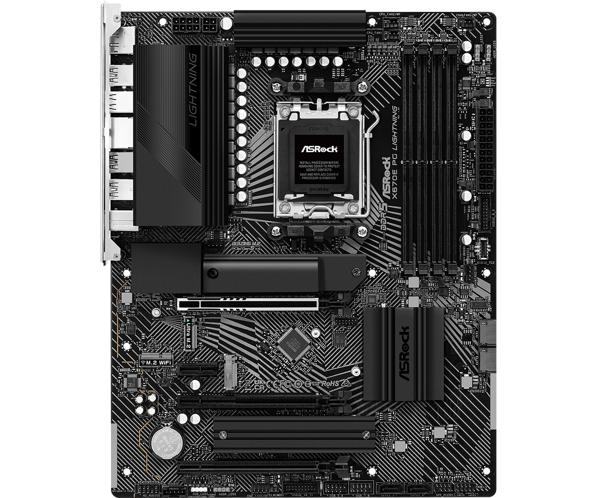 

Материнская плата ASRock X670E PG LIGHTNING, X670E PG LIGHTNING