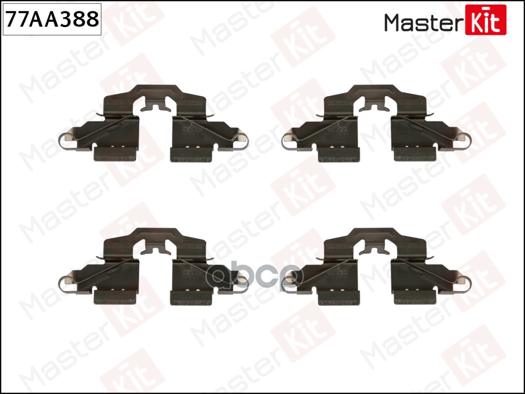 

Комплект Установочный Тормозных Колодок Toyota Yaris 08-05->, Auris 2007-2012, Verso 2010-