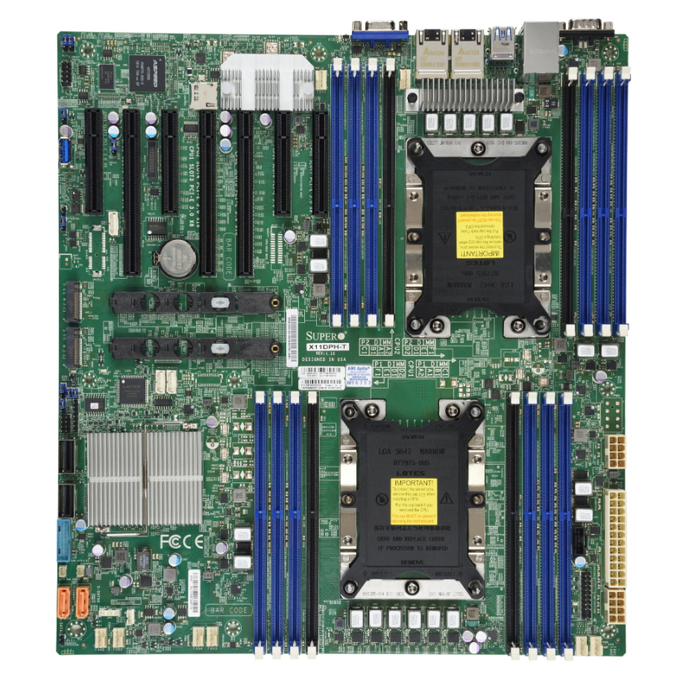 Материнская плата Supermicro MBD-X11DPH-T-B