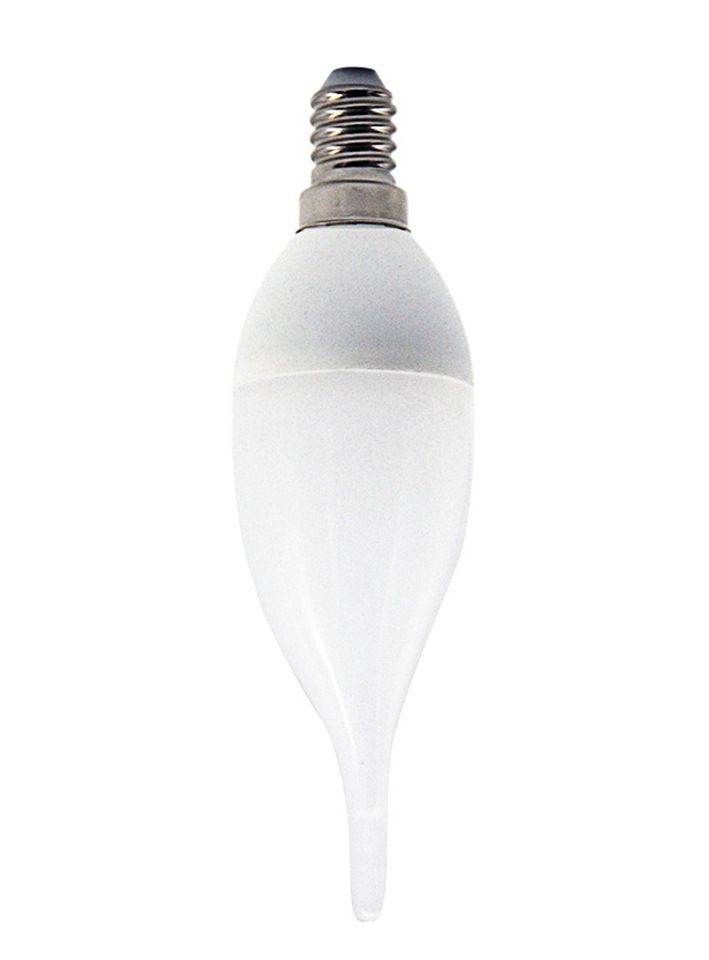 фото Лампа светодиодная свеча на ветру сw35 8 вт 2700 к е14 фарлайт