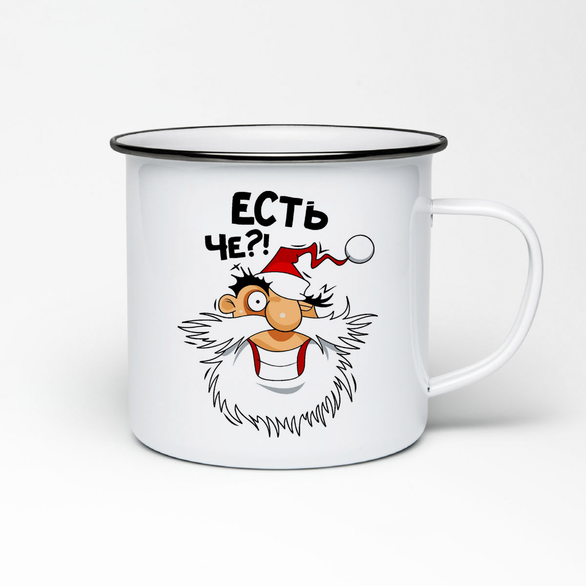 

Кружка металлическая CoolPodarok Есть че новый год