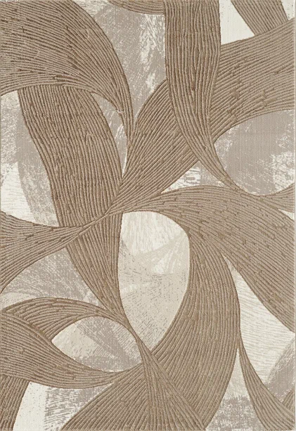 

Ковер Planeta 0342A Cream-Brown ворс 9 мм Полиэстер 1,6x2,3 м