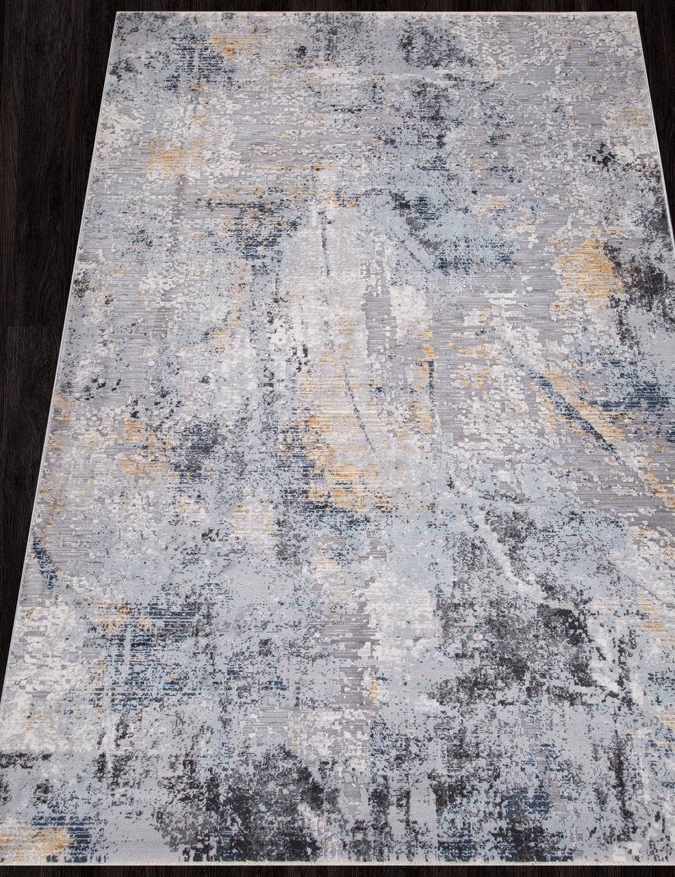 

Ковер PETRA L0775B LIGHT GRAY ворс 8 мм Полиэстер 50% + Полипропилен 50% 3x3,8 м