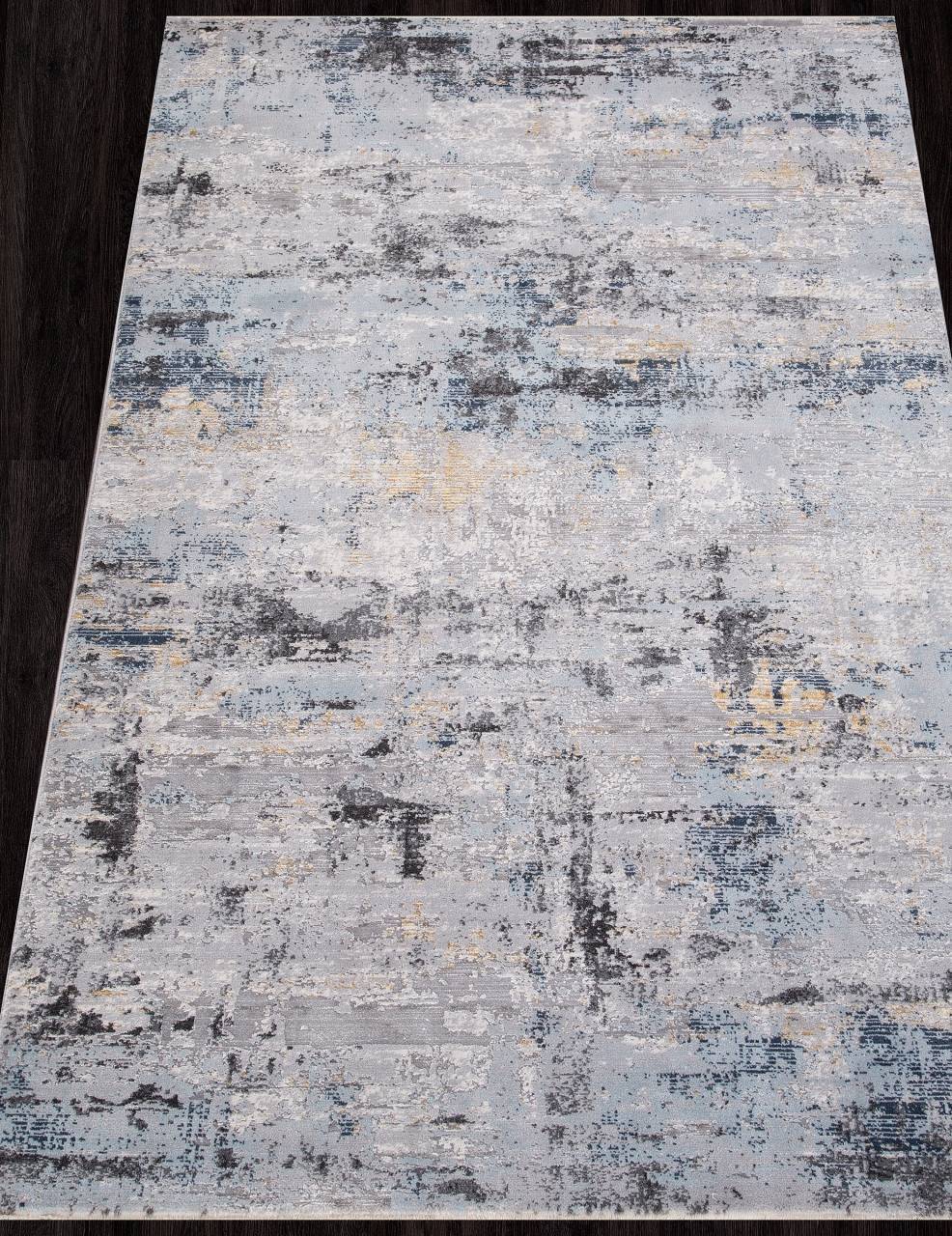

Ковер PETRA L0773B LIGHT GRAY ворс 8 мм Полиэстер 50% + Полипропилен 50% 3x3,8 м