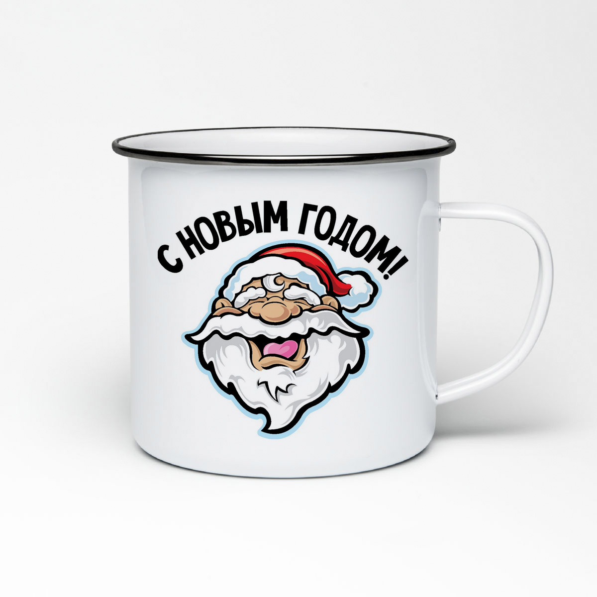 

Кружка металлическая CoolPodarok С новым годом