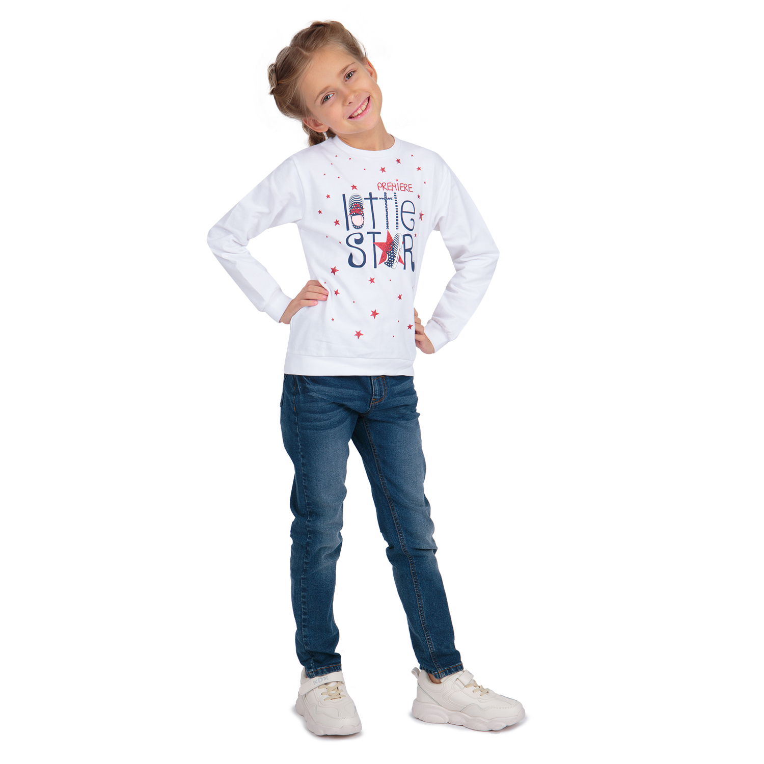 

Джемпер Leader Kids белый р.152, GL001058830
