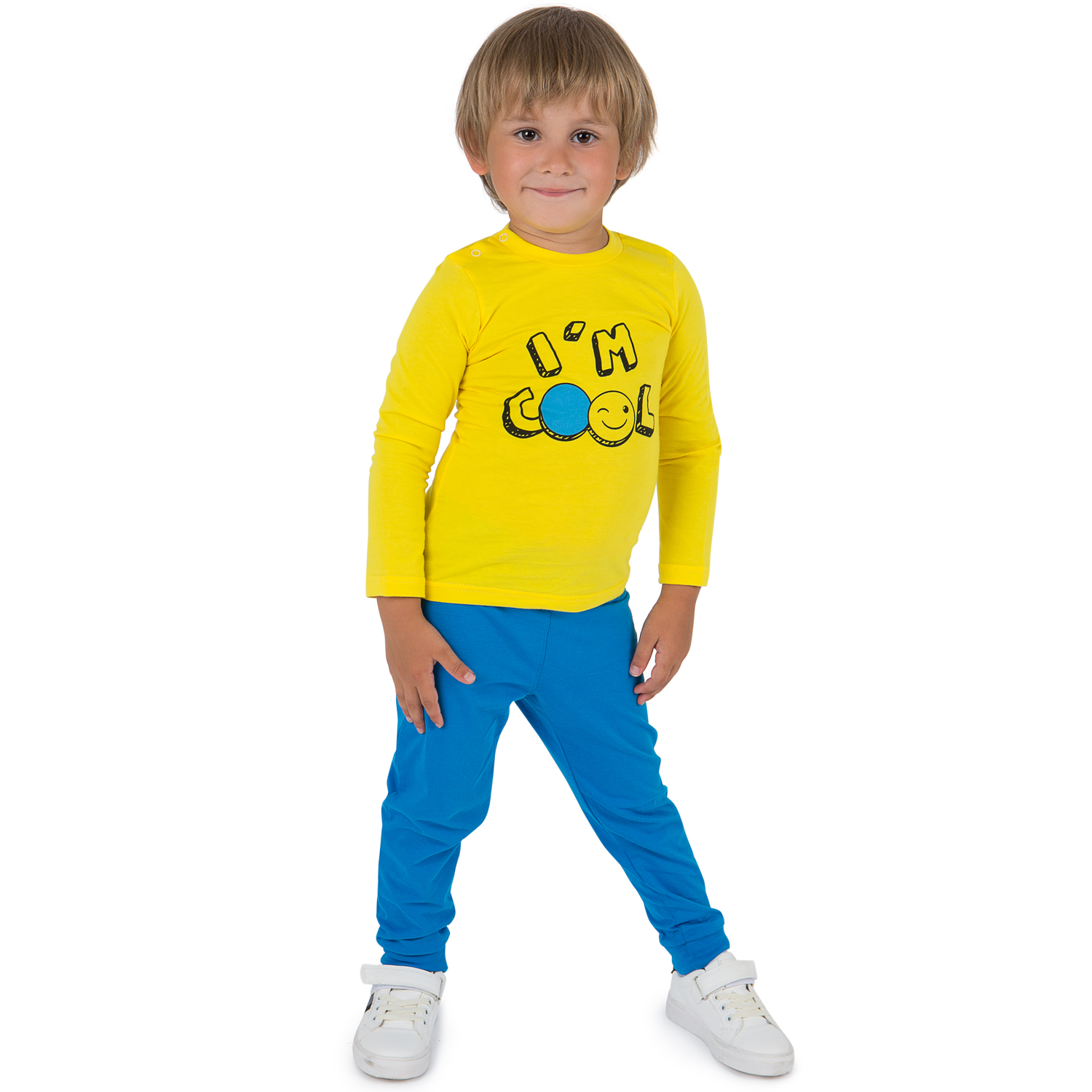 

Джемпер Leader Kids Банановое лето желтый р.86, GL001057584