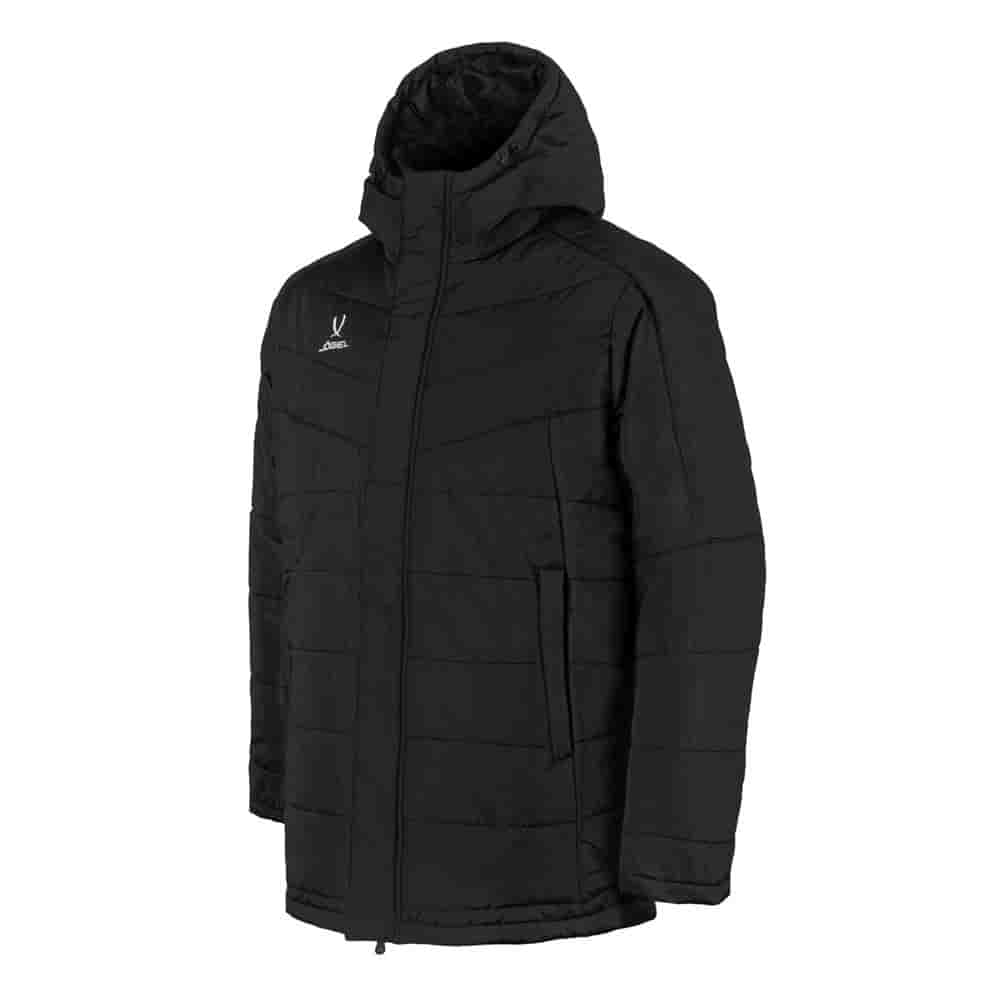 Jogel CAMP PADDED JACKET Куртка утепленная Черный/Белый 2XL