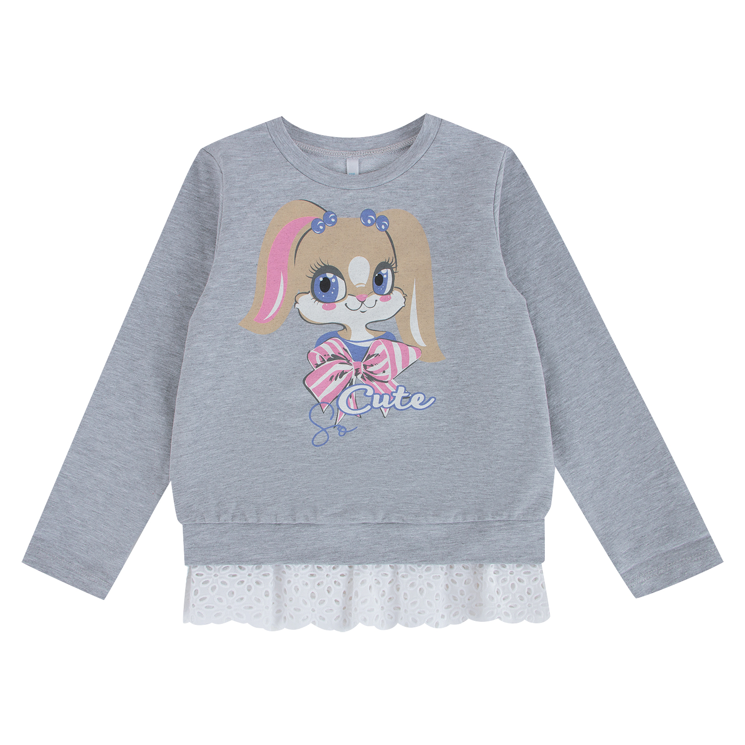 

Джемпер Leader Kids Зайка Лола серый р.116, GL001054614
