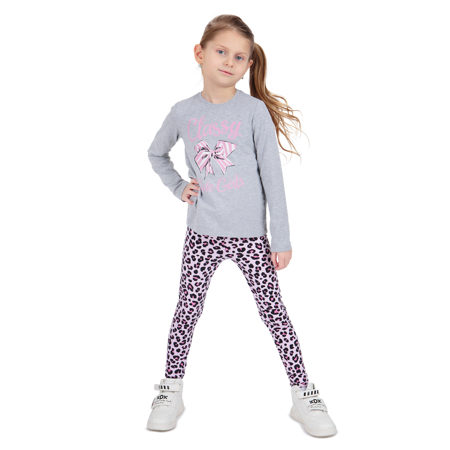 

Джемпер Leader Kids Зайка Лола серый р.116, GL001054525