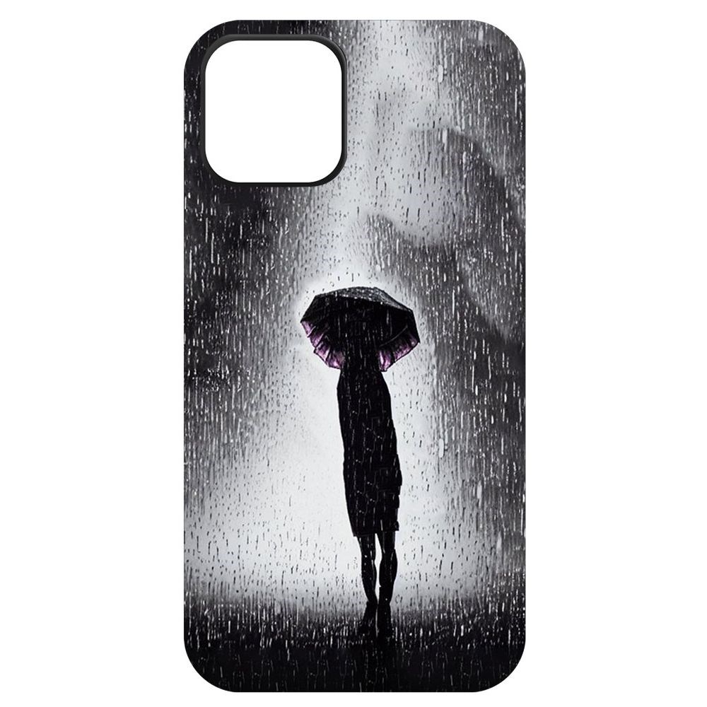 

Чехол-накладка Софт Ночная крипота для iPhone 12 mini, Черный