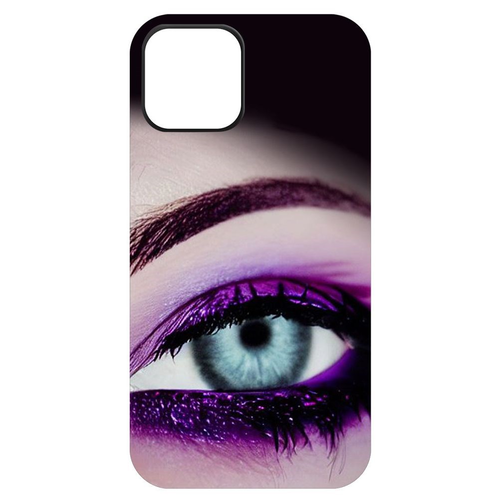 

Чехол-накладка Софт Взгляд для iPhone 12 mini, Черный