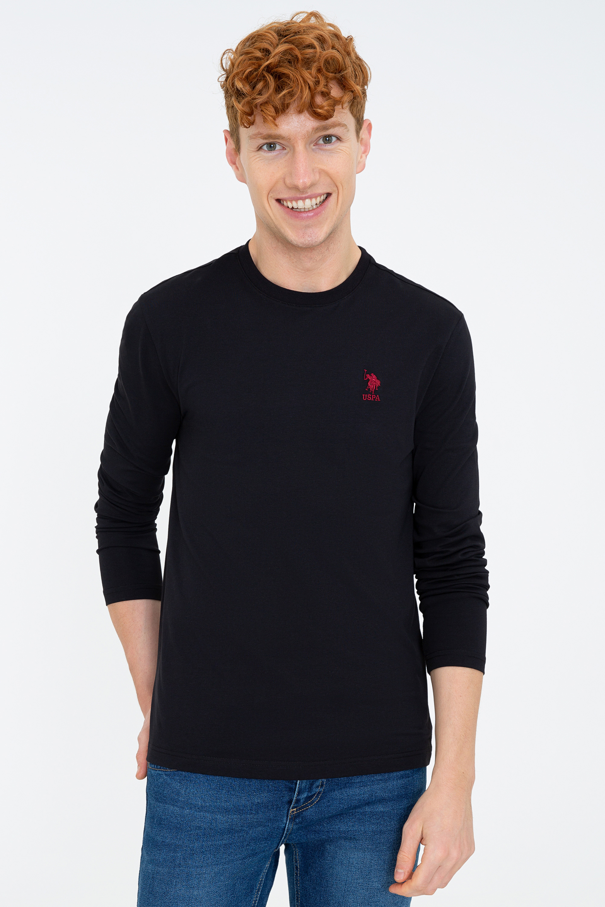 

Лонгслив мужской U.S. POLO Assn. G081SZ0820BISITSK21 черный 3XL, G081SZ0820BISITSK21