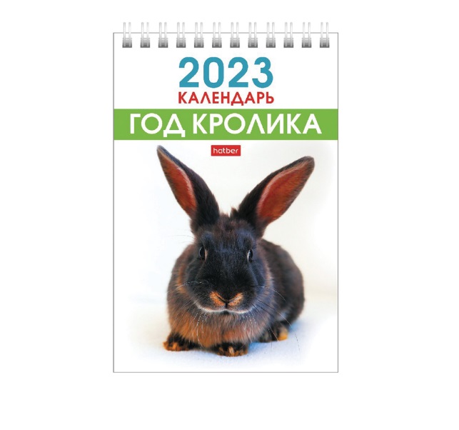 

Календарь-домик настольный Hatber Ушастики на гребне, 2023 год, 105 х 160 мм