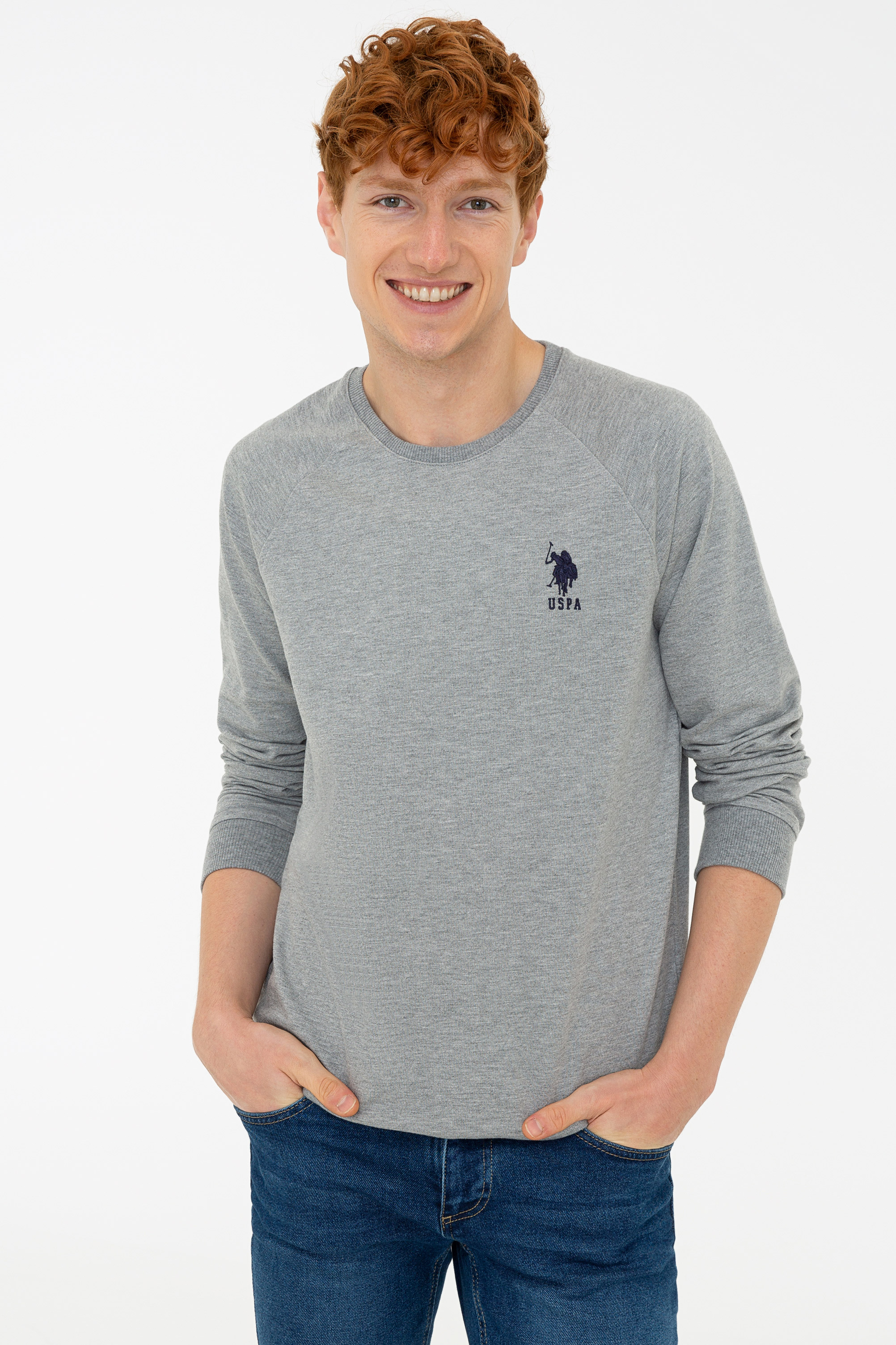 

Свитшот мужской U.S. POLO Assn. G081SZ0820GRARDOSK21 серый 2XL, G081SZ0820GRARDOSK21