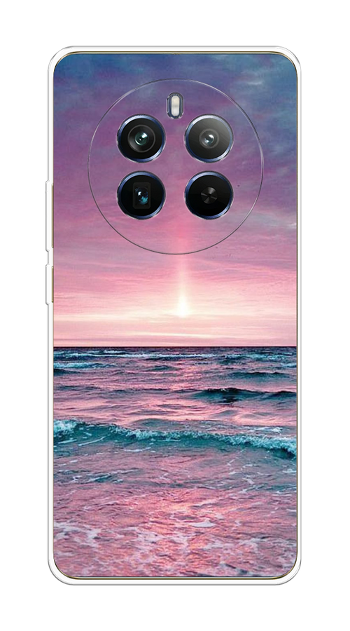 

Чехол на Realme 12+ "Восход 3", Розовый;голубой, 2516350-1
